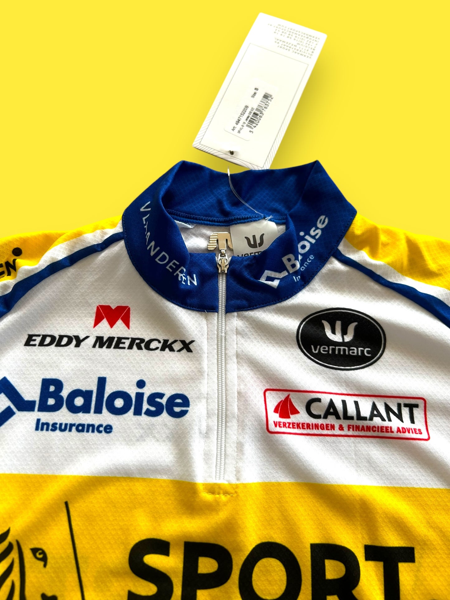 Short Sleeve Jersey | Vermarc | Sport Vlaanderen / Baloise | Pro Team Cycling Kit