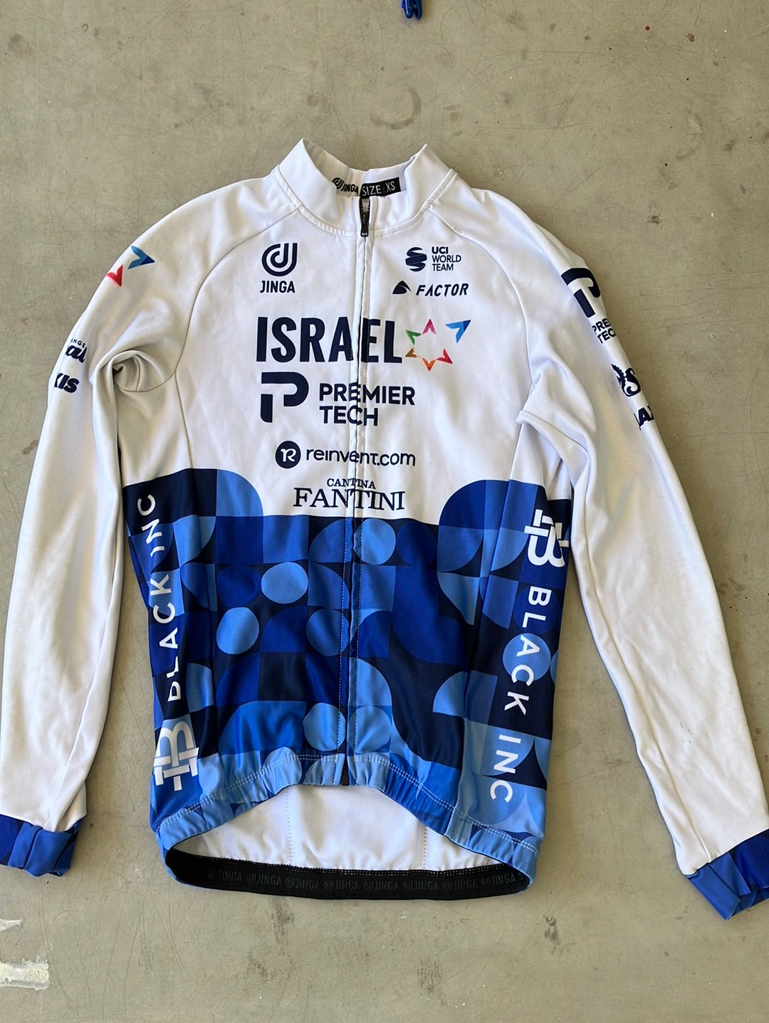 Long Sleeve Jersey Thermal Winter | Ekoi | Isreal Premier Tech IPT | Pro Cycling Kit