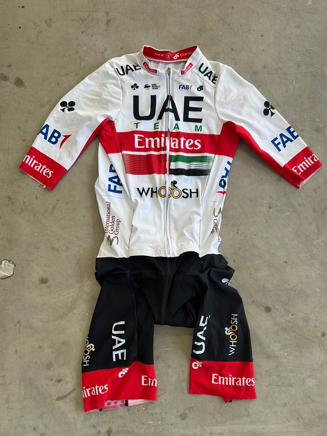 Road Suit | Champion System | UAE Emirates | Pro-Issued Cycling Kit ...