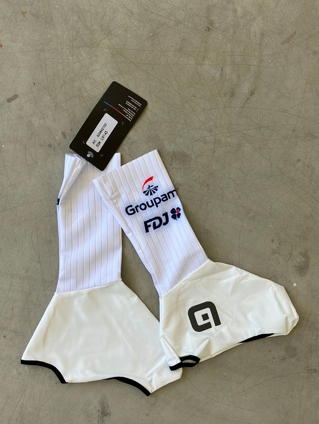 Time Trial TT Overshoes / booties | Ale | Groupama Française des Jeux | Pro Cycling Kit