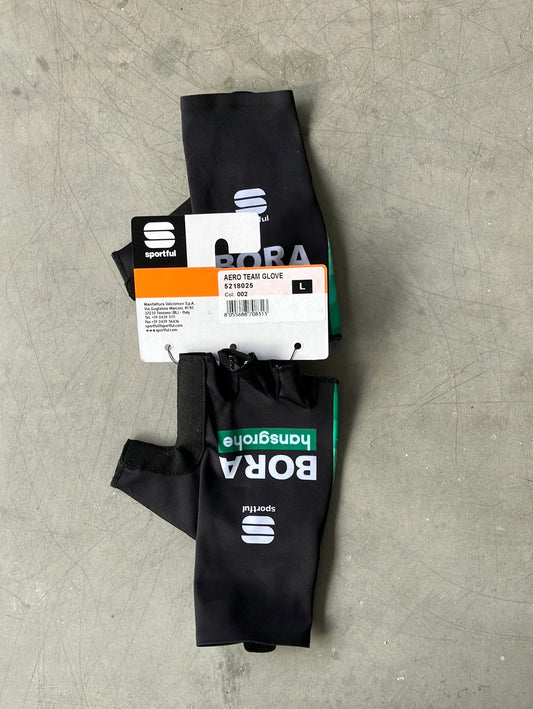 Bora Hansgrohe | Le Col | Race Team Aero Glove/Mitt | Black | Pro-Issued Pro Team Kit