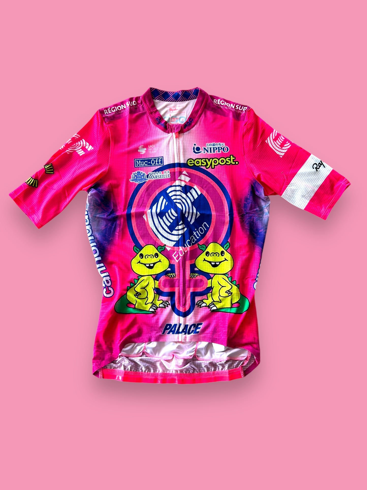 Rapha x Palace Flyweight Jersey - sizes S & XS | Tour de France | EF Education First Mens Switch out Special Edition | Pro Team Cycling Kit