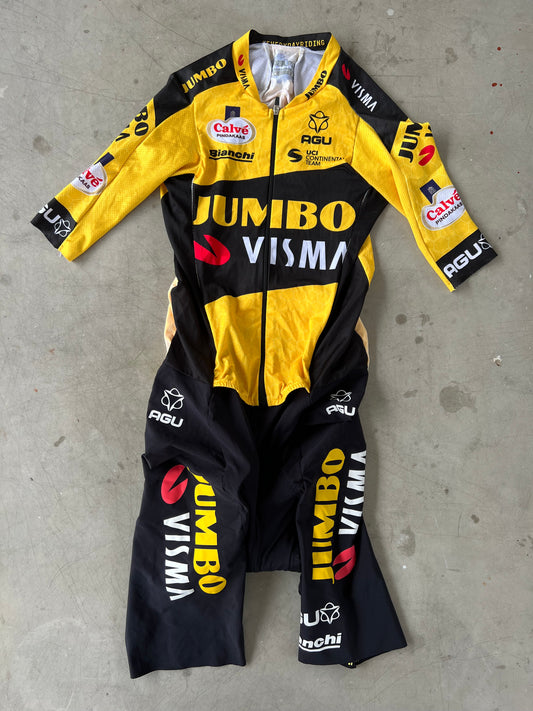 Jumbo Visma | Agu Short Sleeve Road Suit | XS | Rider-Issued Pro Team Kit