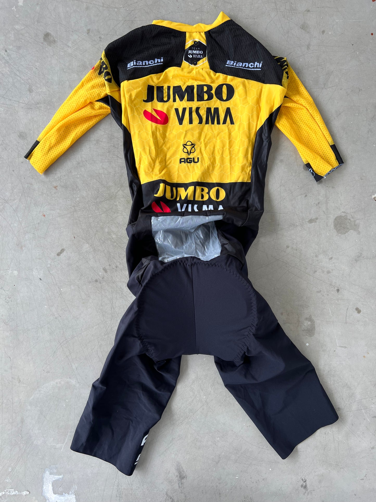 Jumbo Visma | Agu Short Sleeve TT Suit | XS | Rider-Issued Pro Team Kit