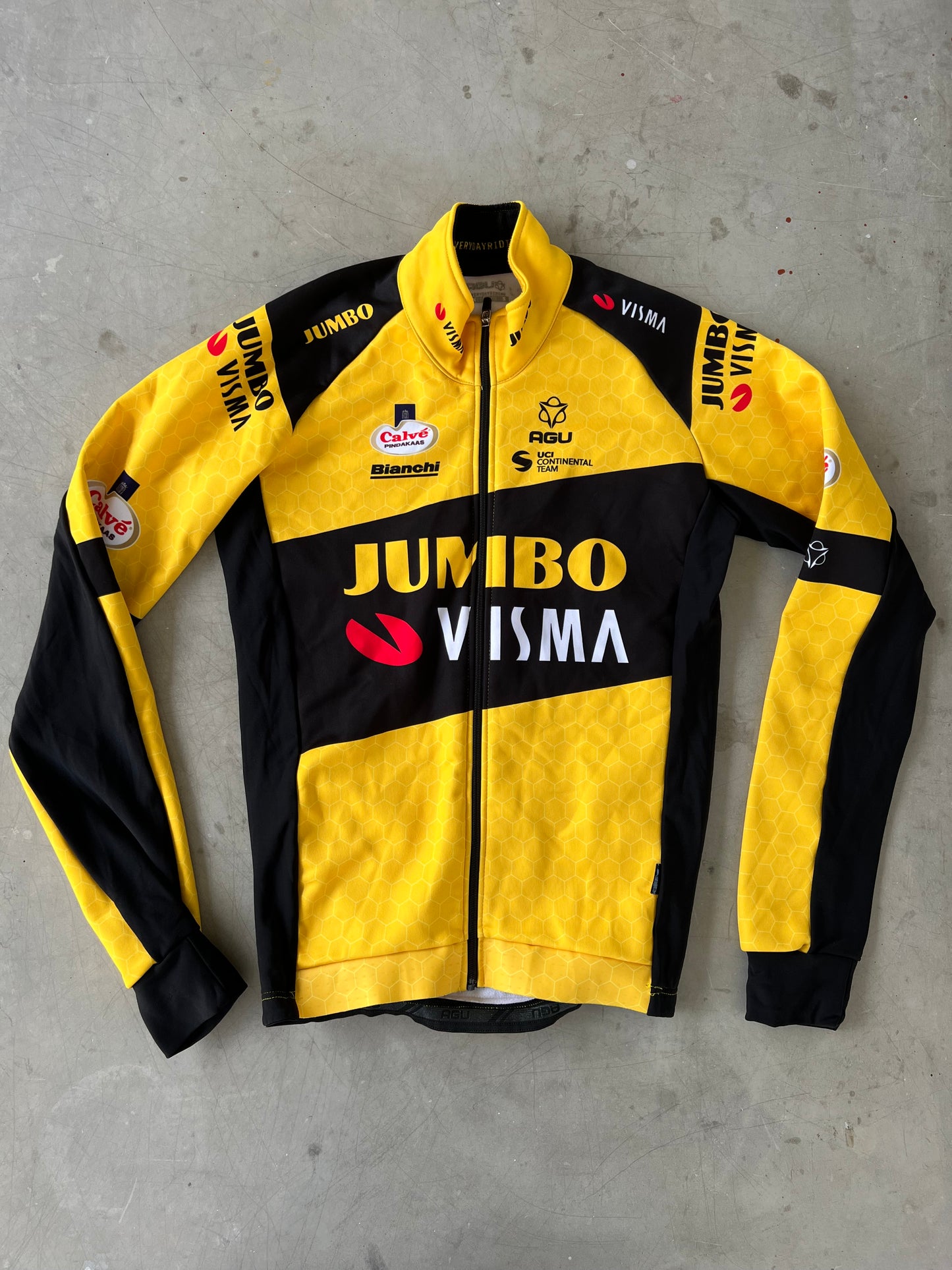 Jumbo Visma | Agu Deep Winter Jacket | S | Rider-Issued Pro Team Kit