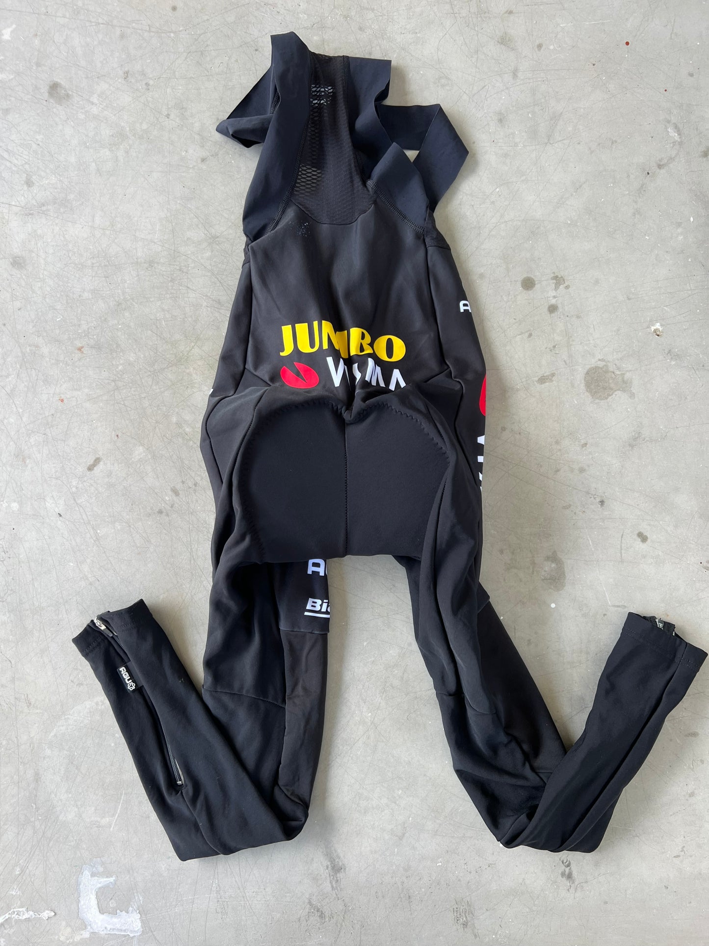 Jumbo Visma | Agu Padded Winter tights | XS | Rider-Issued Pro Team Kit