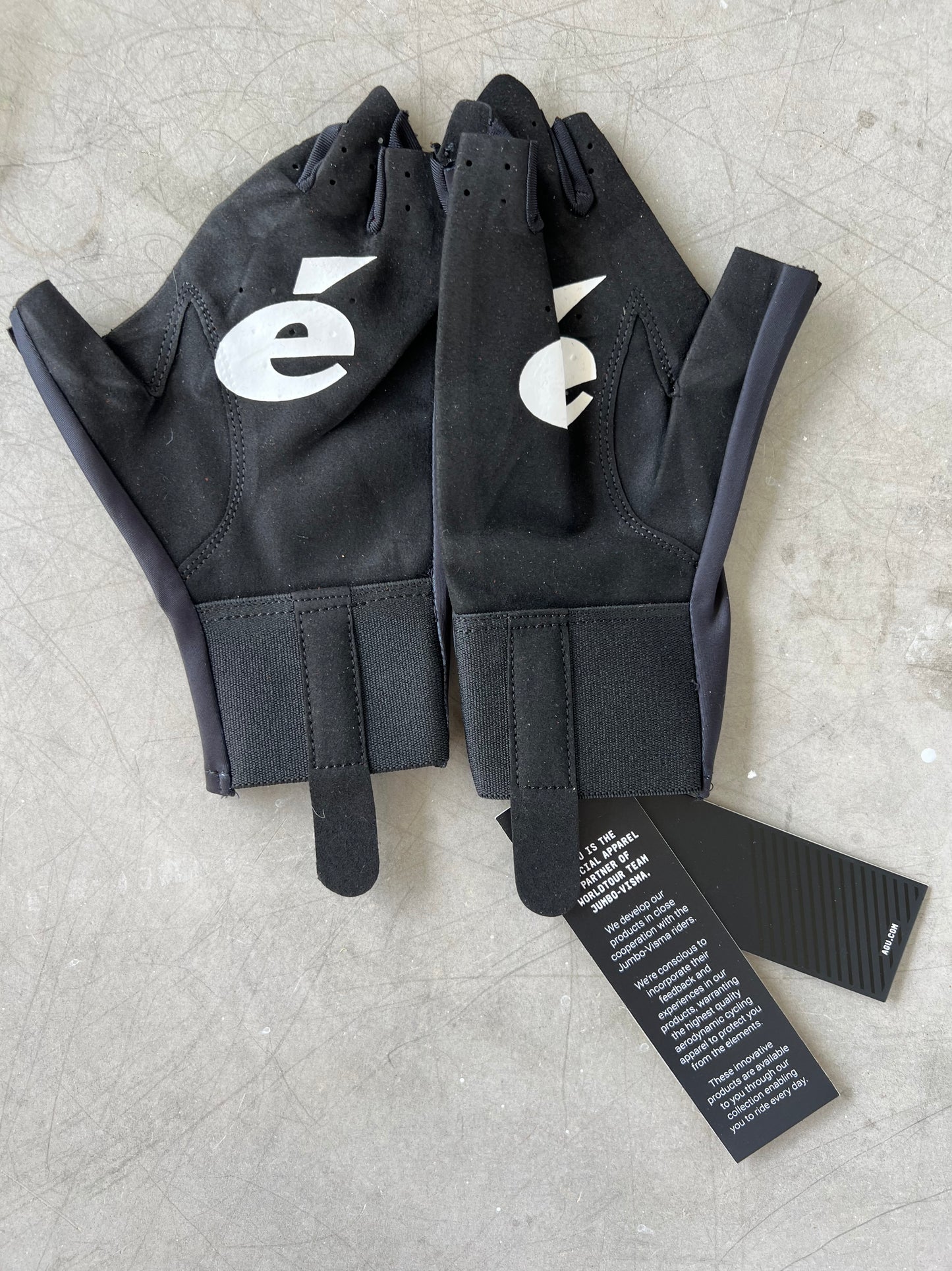 Jumbo Visma | Agu TT Gloves | S | Rider-Issued Pro Team Kit