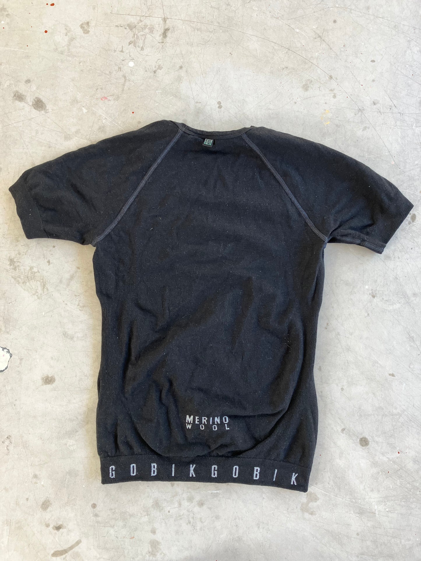 Eolo | Gobik Short Sleeve Merino Base Layer | Black | Rider-Issued Pro Team Kit