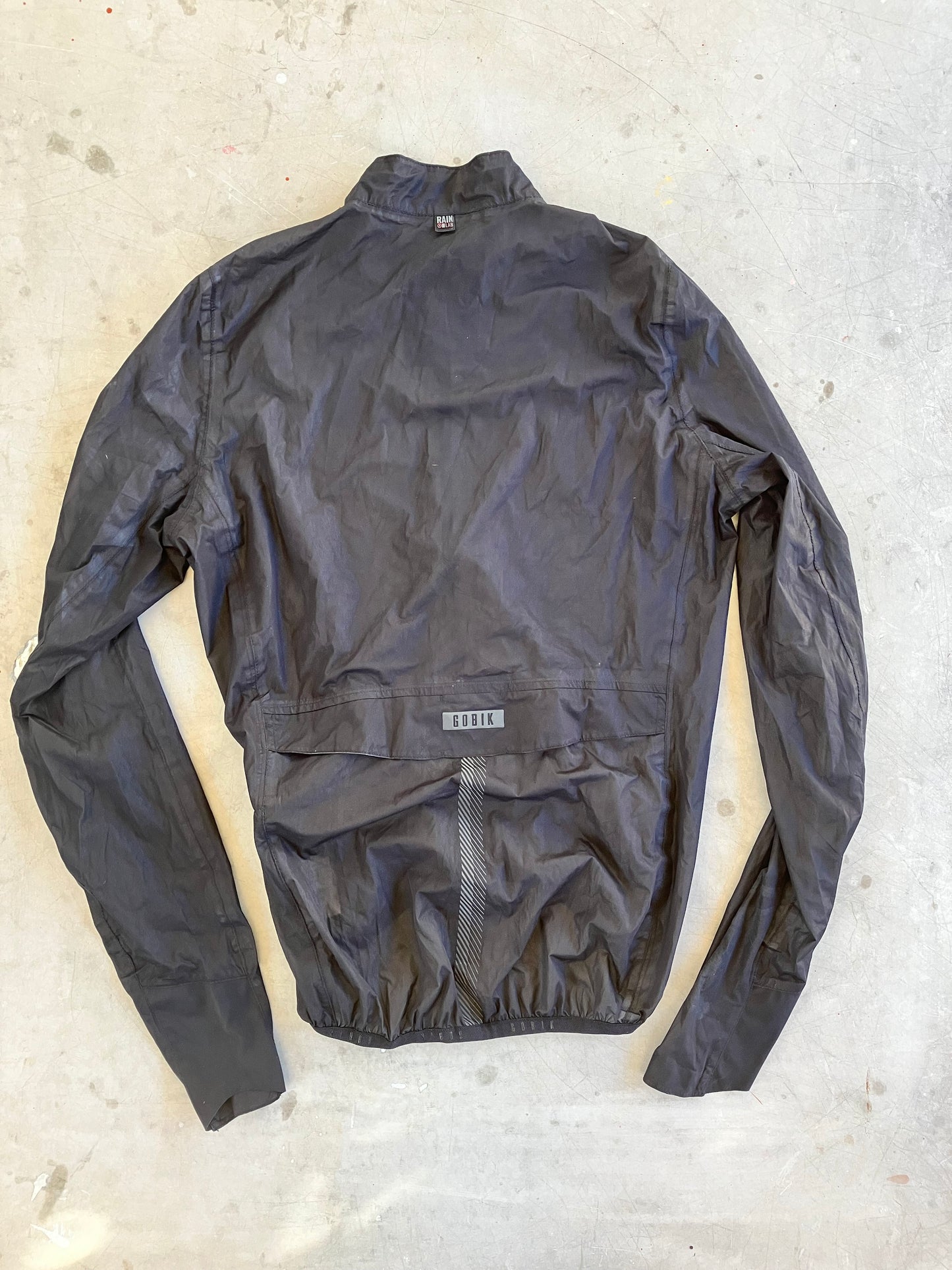 Eolo | Gobik Lightweight Rain Jacket | Black | S | Rider-Issued Pro Team Kit