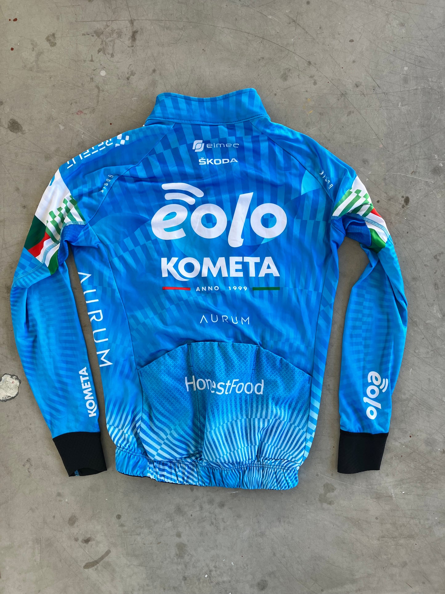 Eolo | Gobik Long Sleeve Mid-Weight Jersey | Blue | Rider-Issued Pro Team Kit