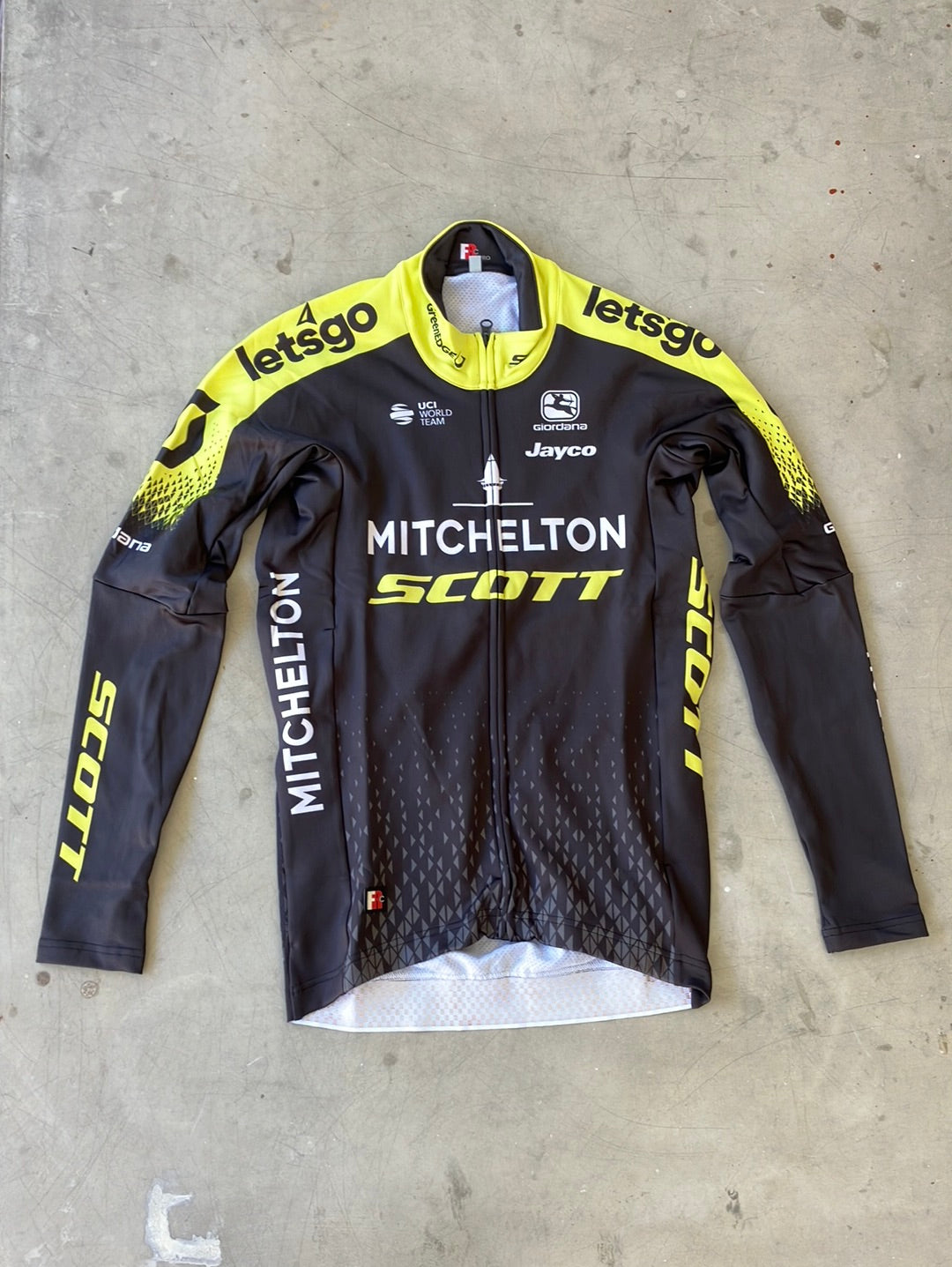 Long Sleeve Jersey FR-C Winter  | Giordana | Mitchelton Scott | Pro Cycling Kit