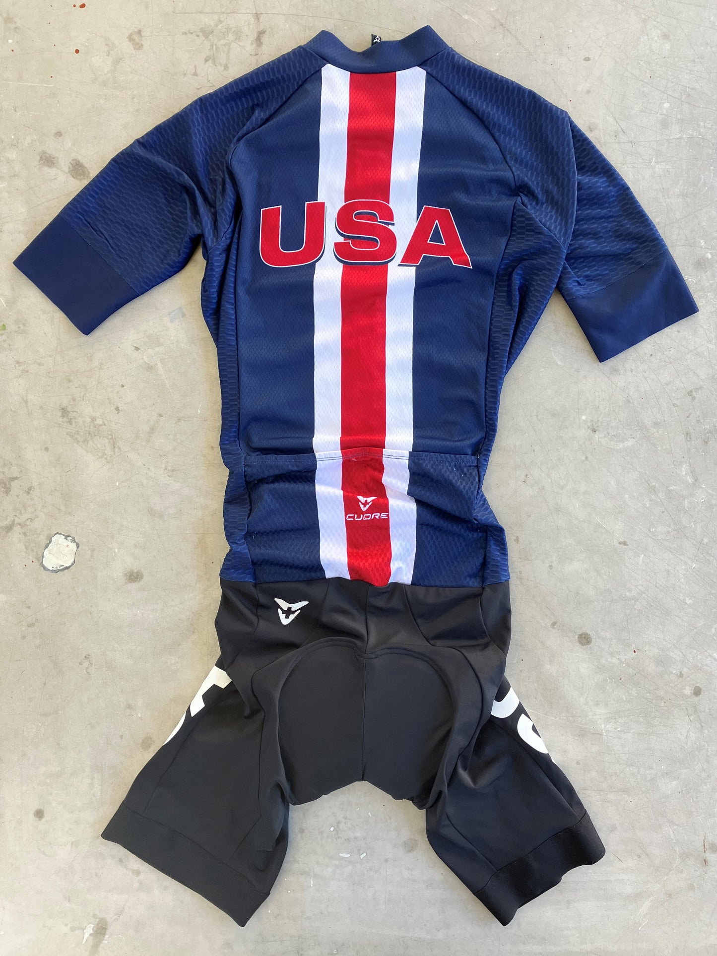 USA National Team | Cuore Summer Race Suit | M | Rider-Issued Pro Team Kit