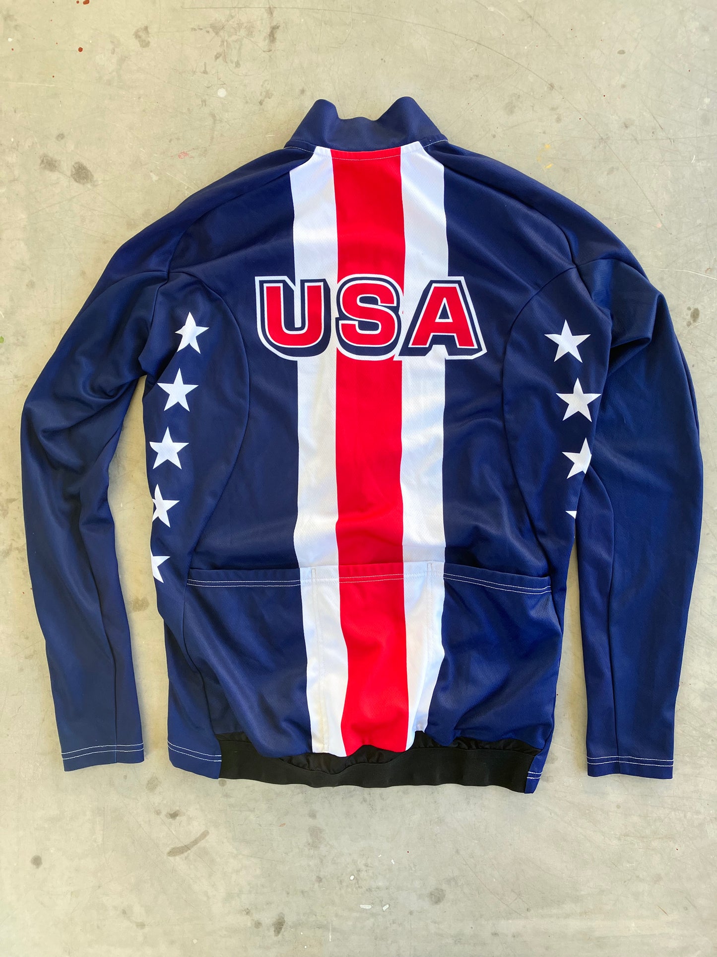 USA National Team | Assos Long Sleeve Jersey | M | Rider-Issued Pro Team Kit