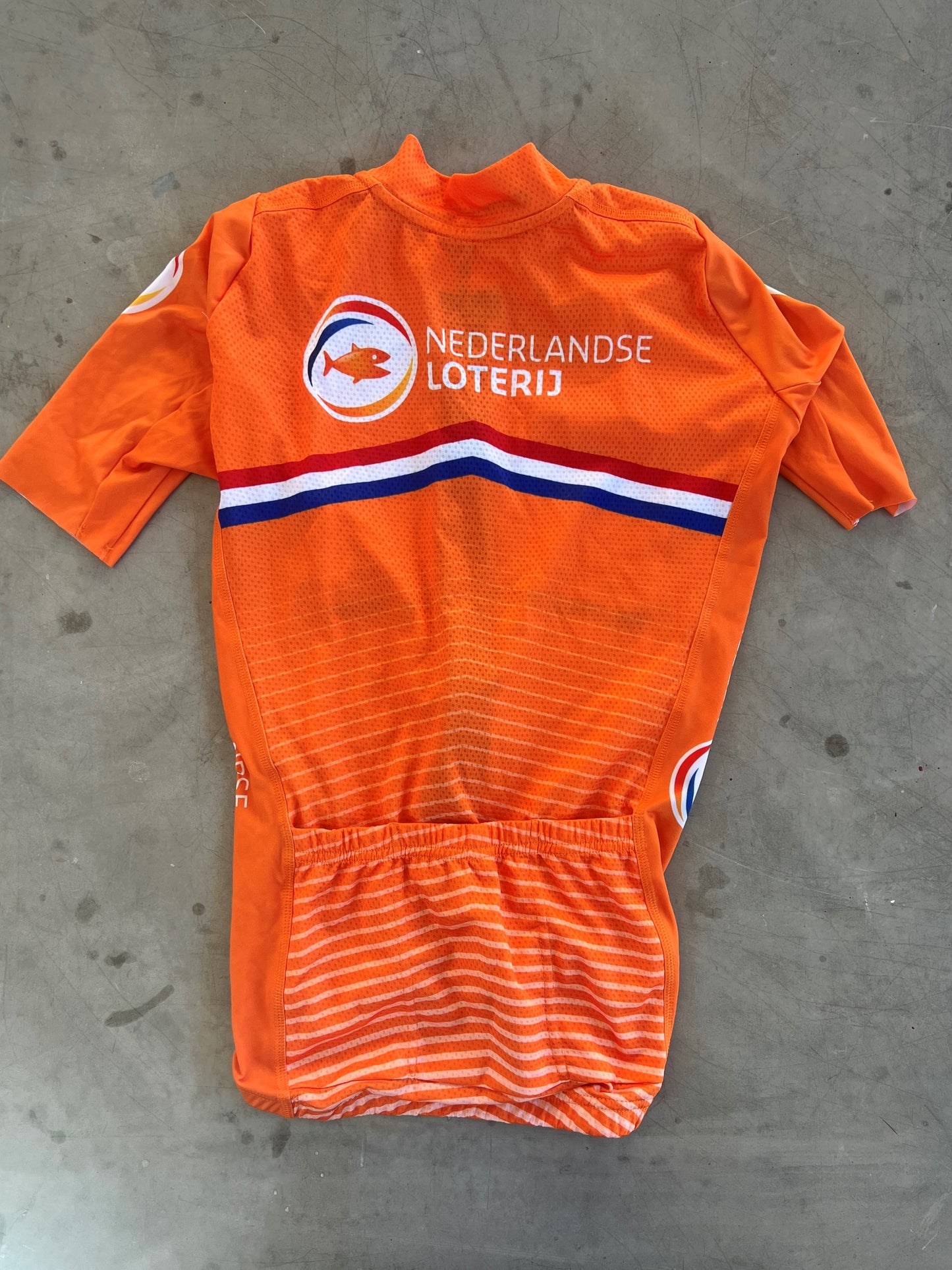 Dutch National Team Men | Bioracer Short Sleeve Jersey | XS | Rider-Issued Pro Team Kit