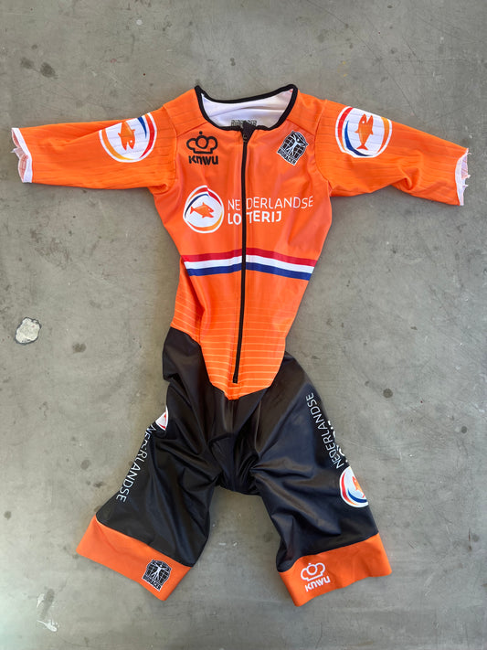 Dutch National Team Men | Bioracer TT Suit (clearance) | XS | Rider-Issued Pro Team Kit