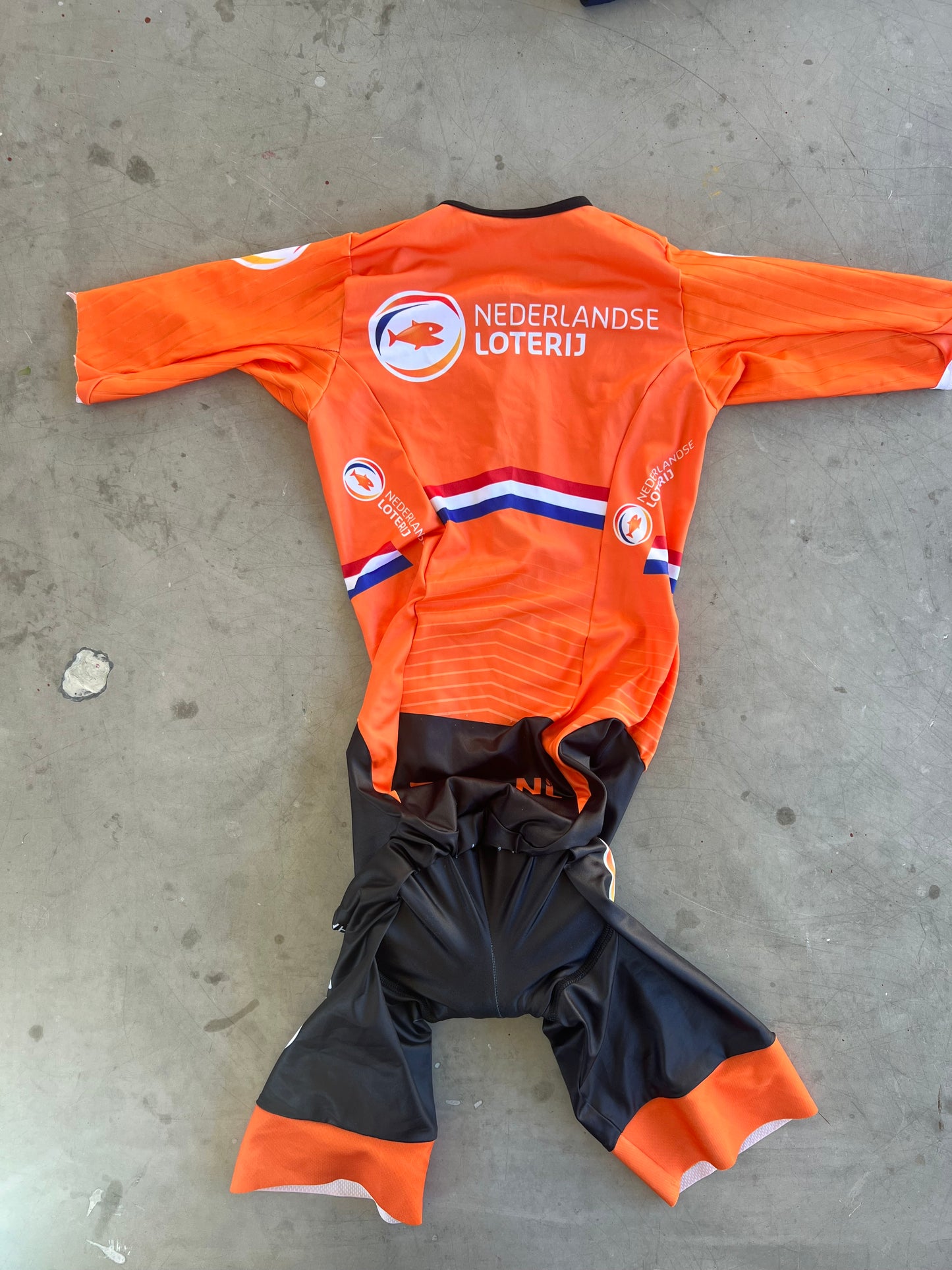 Dutch National Team Men | Bioracer TT Suit (clearance) | XS | Rider-Issued Pro Team Kit