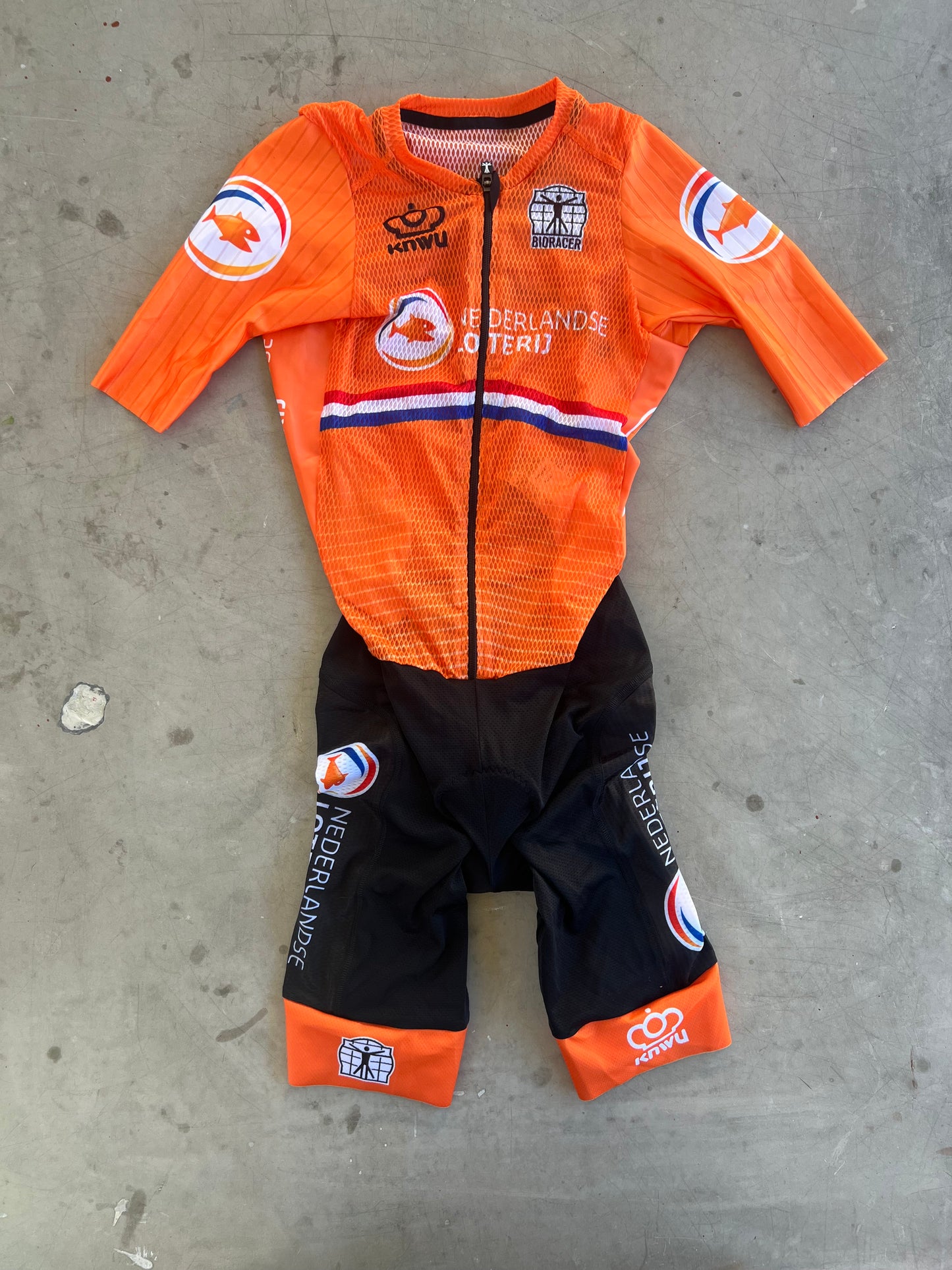 Dutch National Team Women | Bioracer Summer Race Suit | Rider-Issued Pro Team Kit