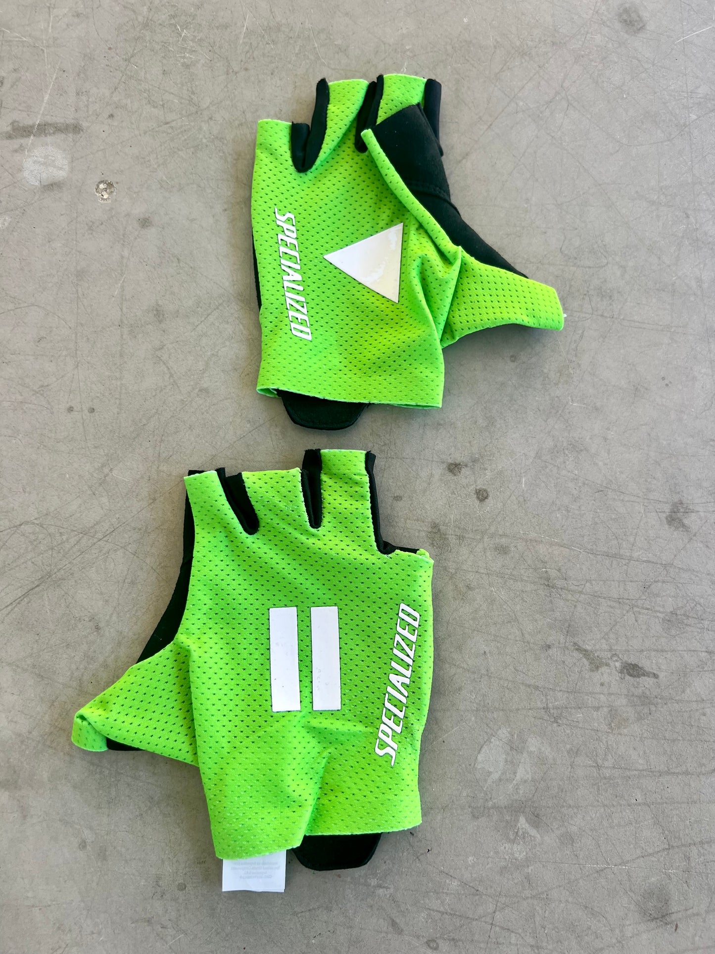 Trinity | Specialized Fingerless Gloves | Green | Team Issued Pro Kit