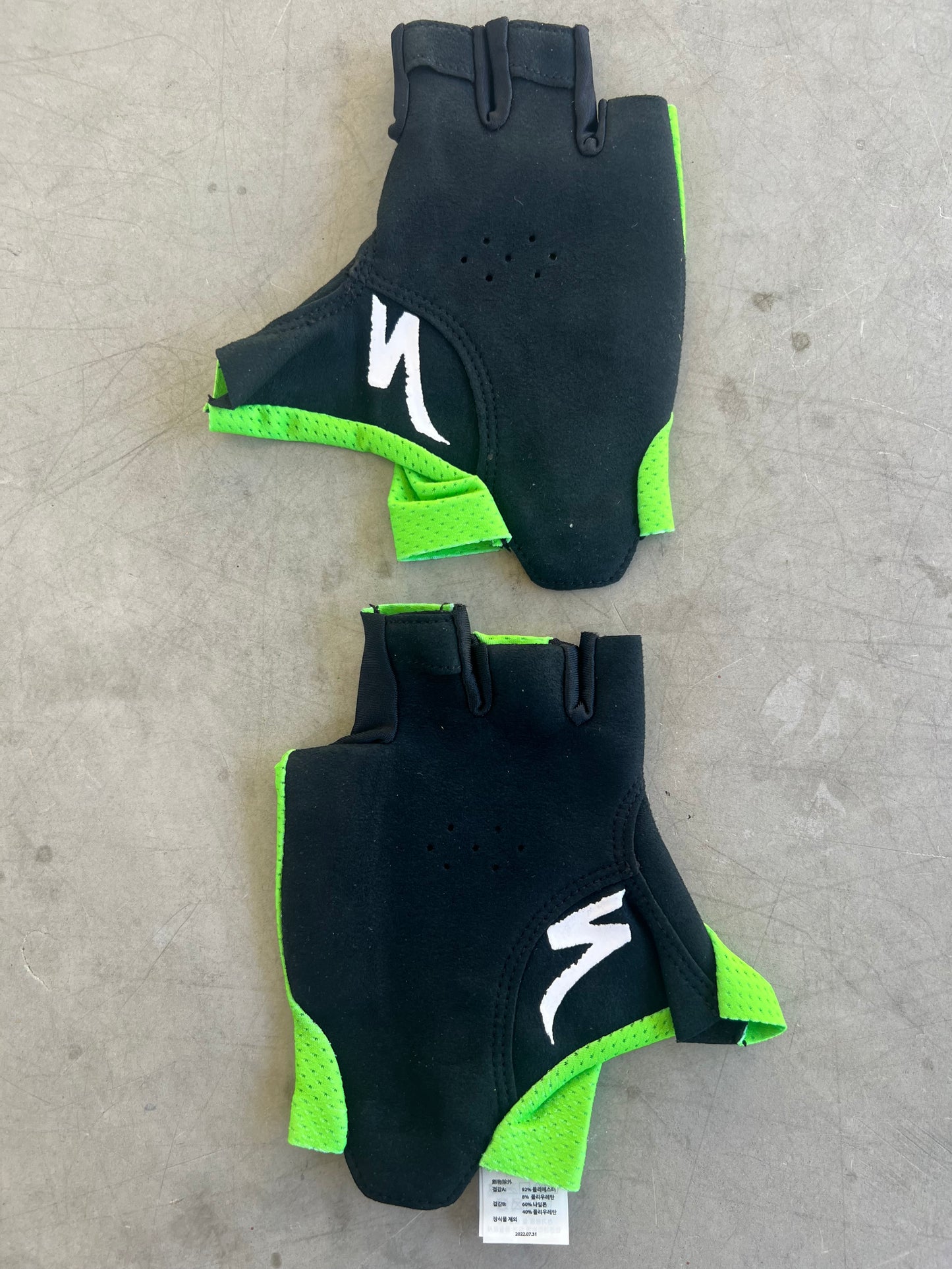 Trinity | Specialized Fingerless Gloves | Green | Team Issued Pro Kit