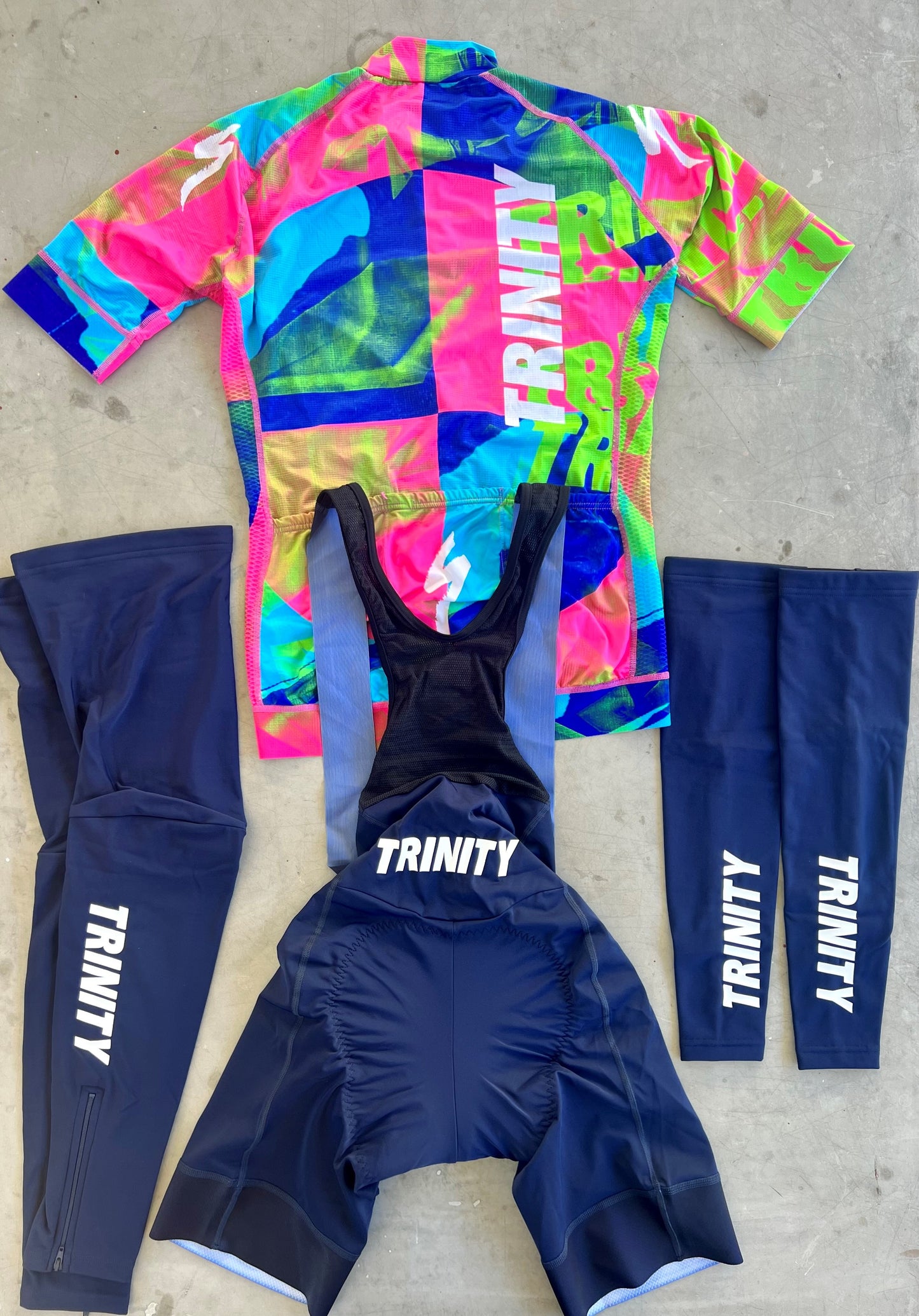 Trinity | Specialized Bundle - Jersey, Bibs, Arm & Leg Warmers | Multicolour | M | Team Issued Pro Kit