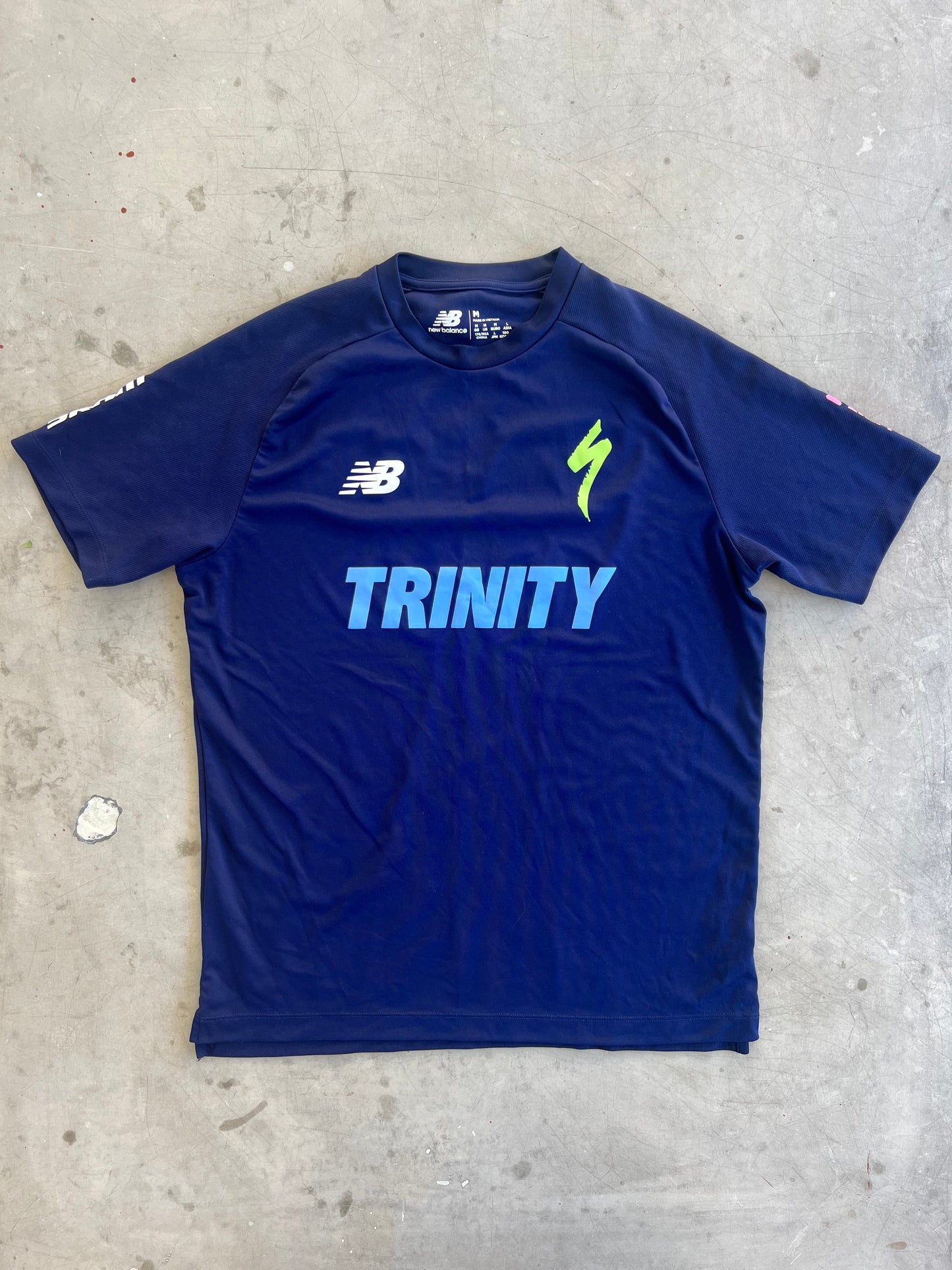 Trinity | New Balance Men's Casual Technical T-Shirt | Navy | M | Team Issued Casual Kit