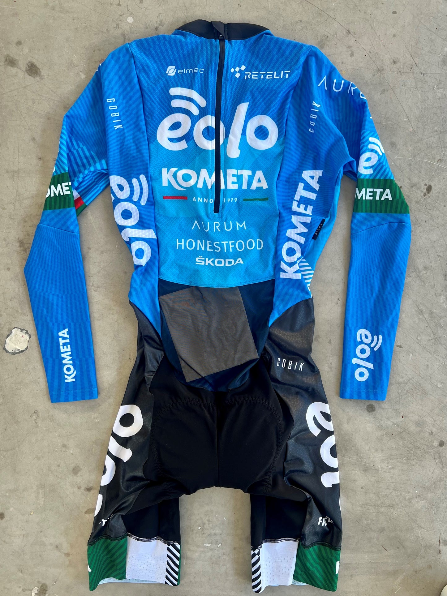 Eolo | Gobik Long Sleeve TT Suit | Blue | S | Rider-Issued Pro Team Kit