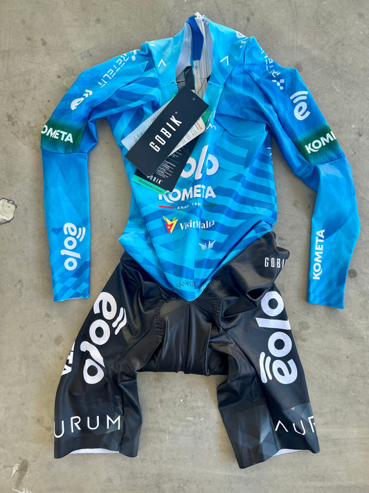 Eolo | Gobik Long Sleeve TT Suit | Blue | Rider-Issued Pro Team Kit