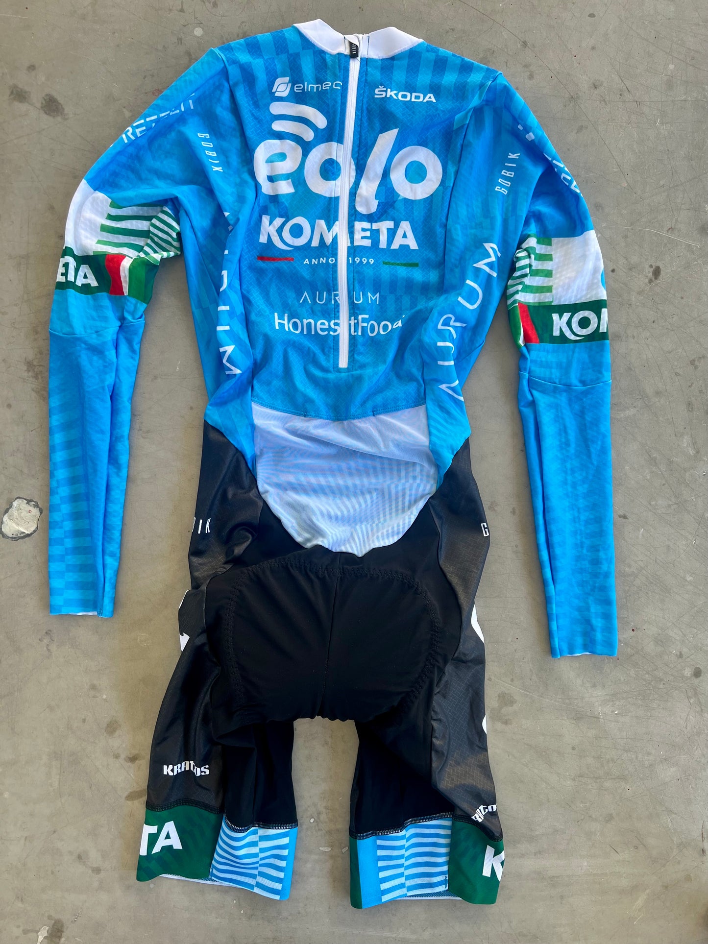 Eolo | Gobik Long Sleeve TT Suit | Blue | S | Rider-Issued Pro Team Kit