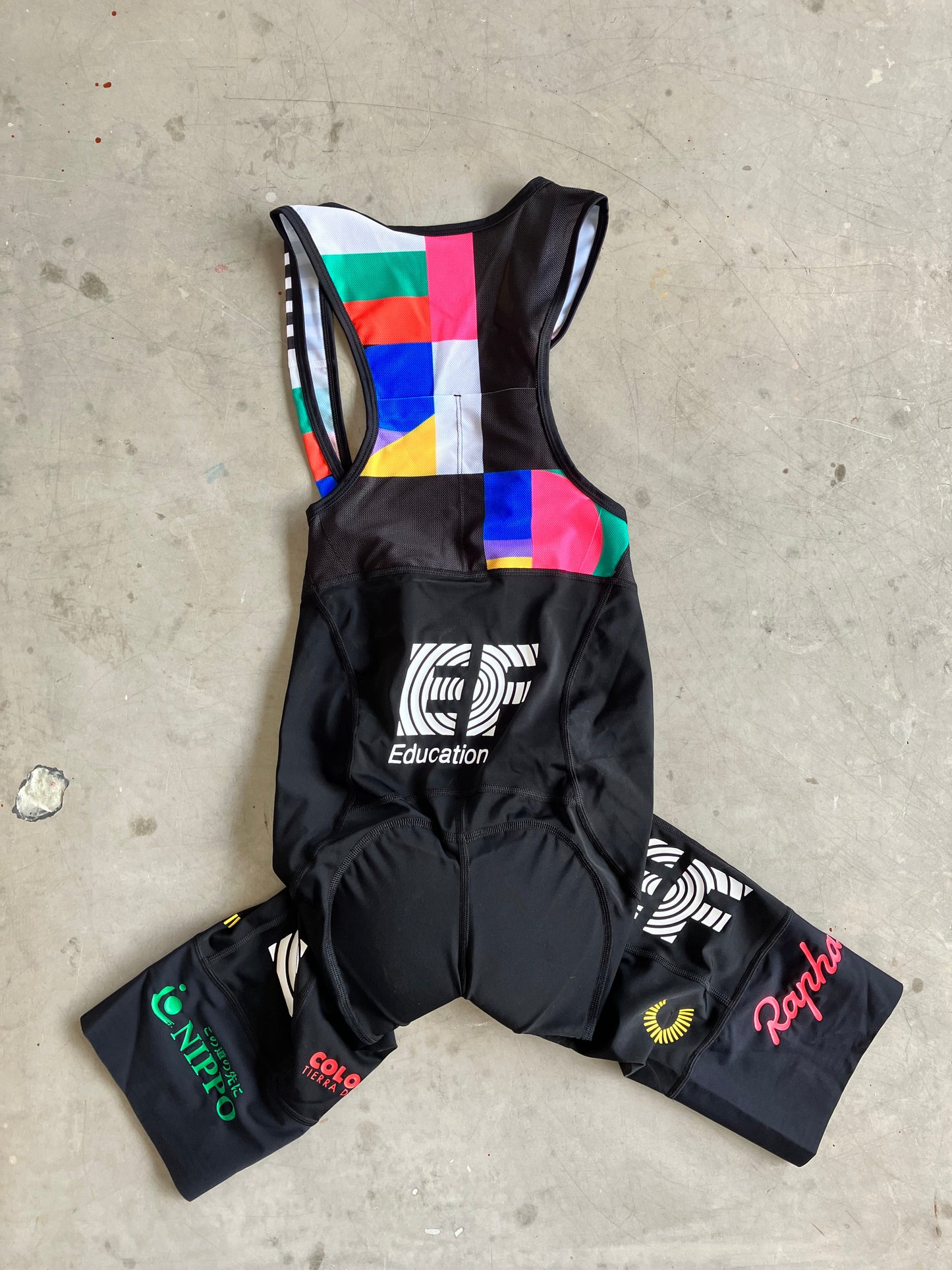 EF | Rapha Giro D'Italia 2021 'Euphoria' Limited Edition Bib Shorts | S | Rider-Issued Pro Team Kit