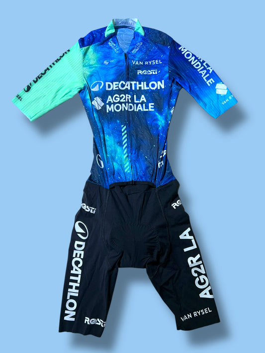 Roadsuit Aerosuit Racing Body Domina  | Decathlon AG2R La Mondiale  | Rosti | Pro Cycling Kit