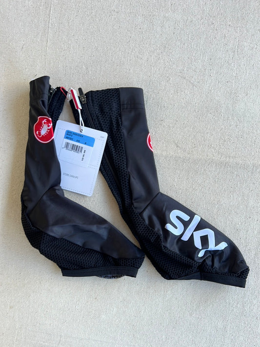 Aero Shoe Covers / Overshoes | Castelli | Team Sky | Pro Cycling Kit