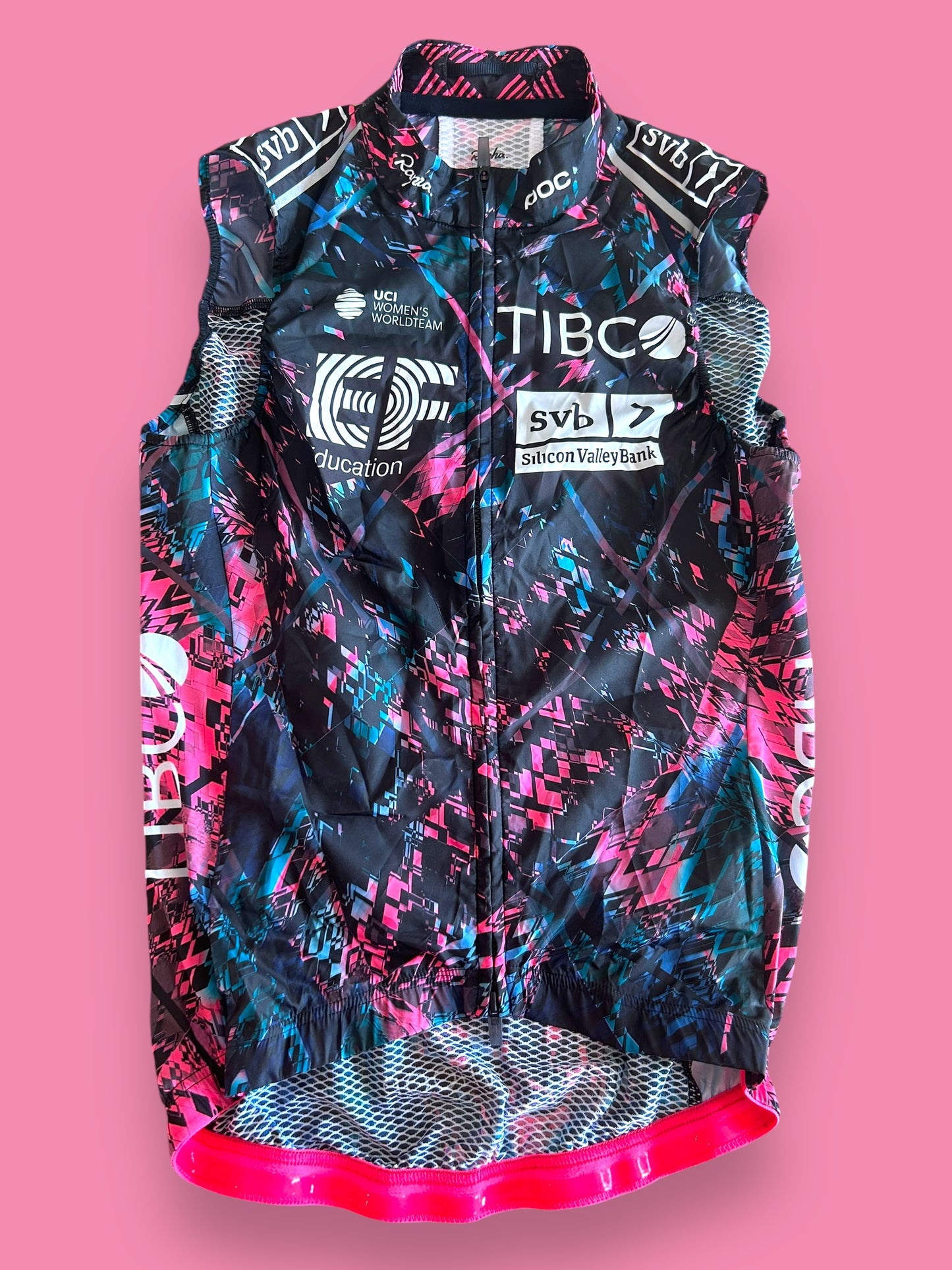 Gilet Vest Womens Lightweight Giro D'Italia Switchout| Rapha Pro Team |  EF Education First  | Pro Cycling Kit