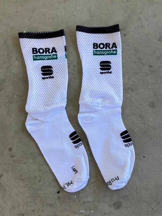 Race Team Aero Socks | Sportful | Bora Hansgrohe | Pro-Issued Cycling Kit