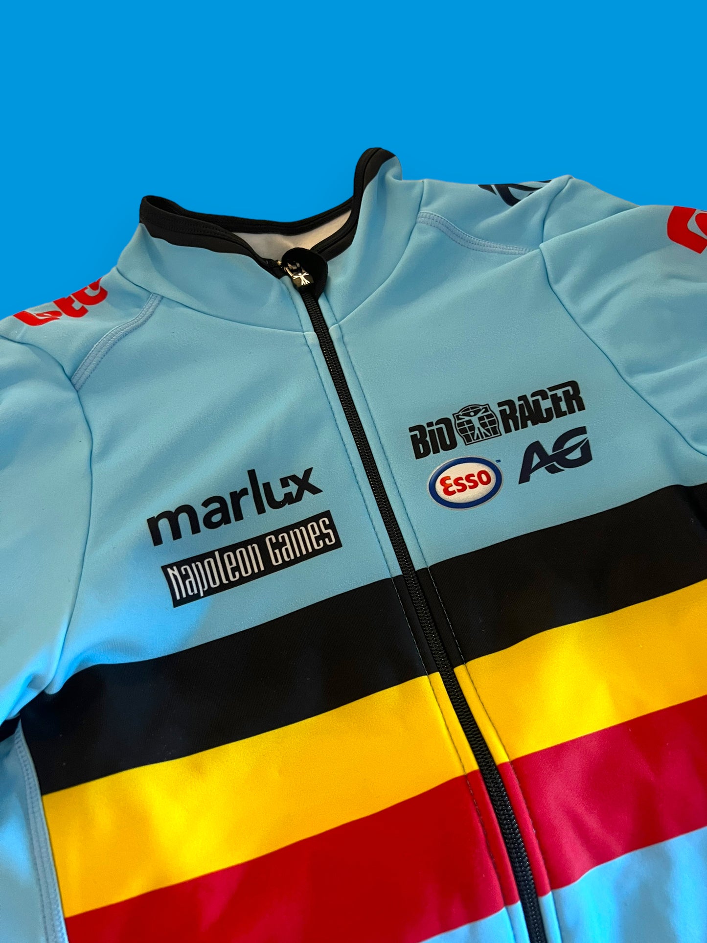 Winter Jersey Long Sleeve Thermal | Bioracer | Belgian National Team | Pro Cycling Kit