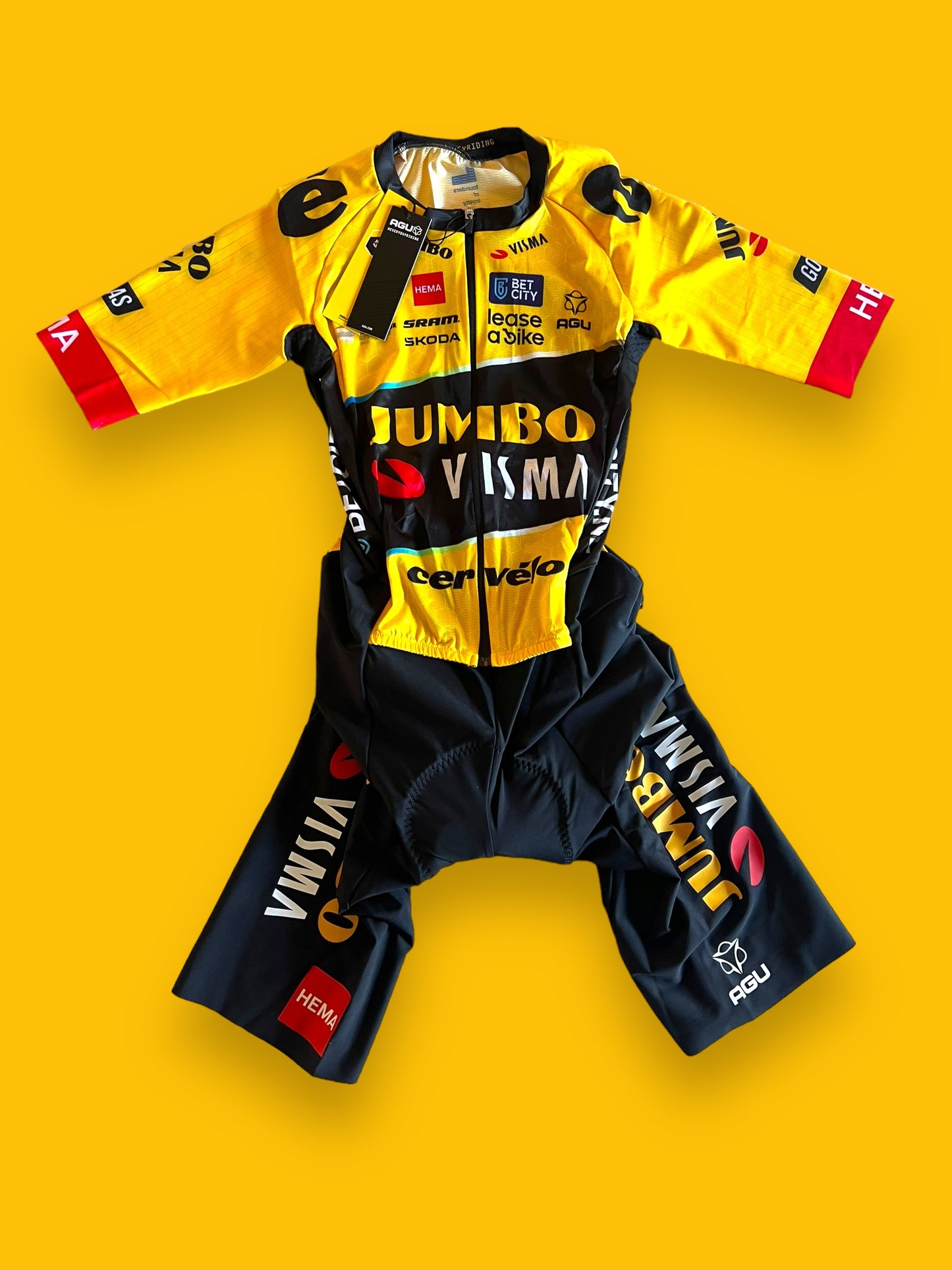 Aero Road Suit | Agu | Jumbo Visma | Pro Cycling Kit