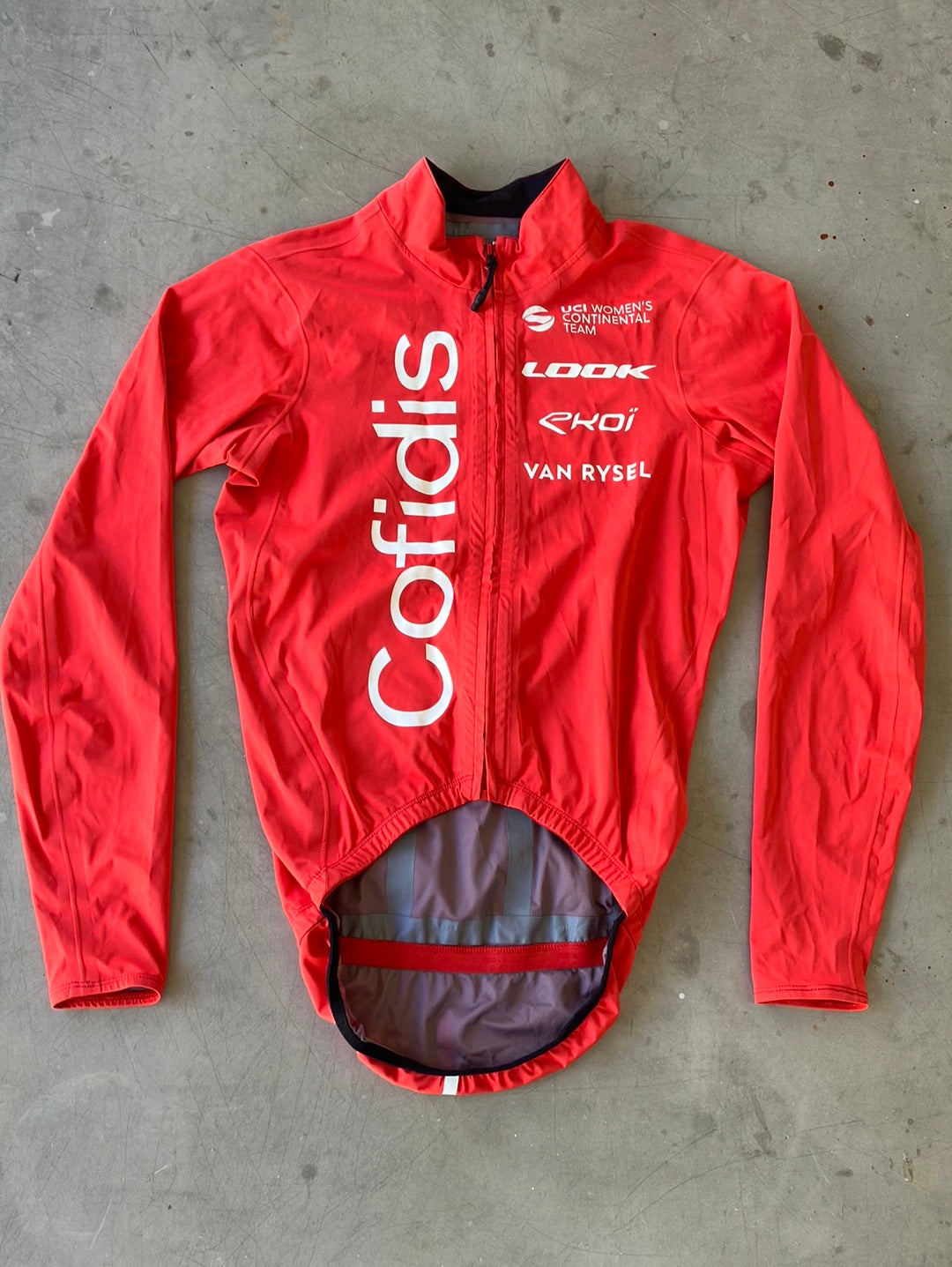 Light Rain Jacket Womens | Van Rysel | Cofidis Womens | Pro Cycling Kit