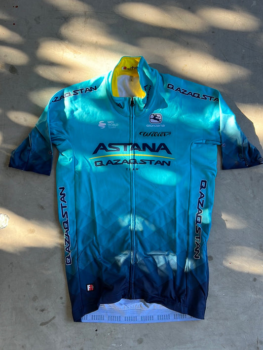 'FRC  Winter' Jersey Thermal Short Sleeve  | Giordana | Astana Qazaqstan | Pro-Issued Cycling Kit