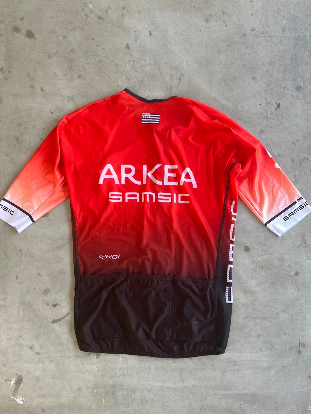 Summer Jersey Short Sleeve Lightweight | Ekoi | Arkea Samsic | Pro-Iss ...