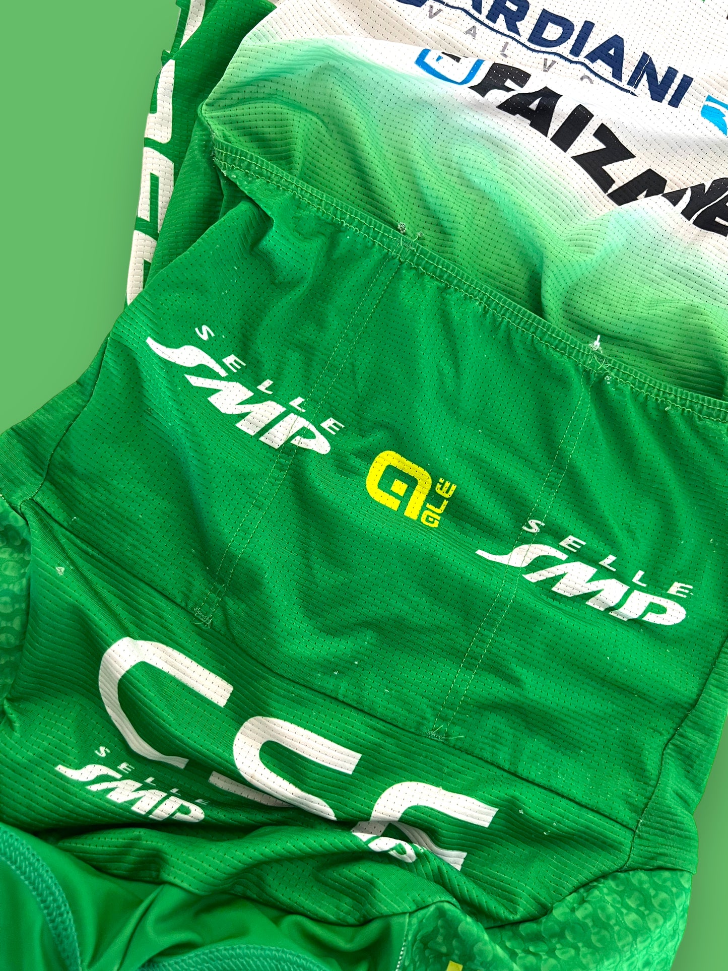 Summer Road Suit + Gloves Bundle | Ale | Bardiani Green Project Pro Team | Pro Cycling Kit