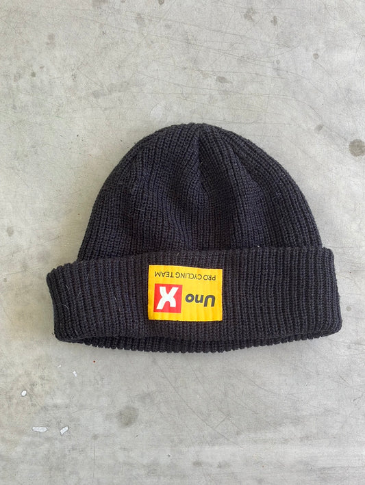 Uno-X | Bioracer Casual Beanie | Black | Pro-Issued Team Kit