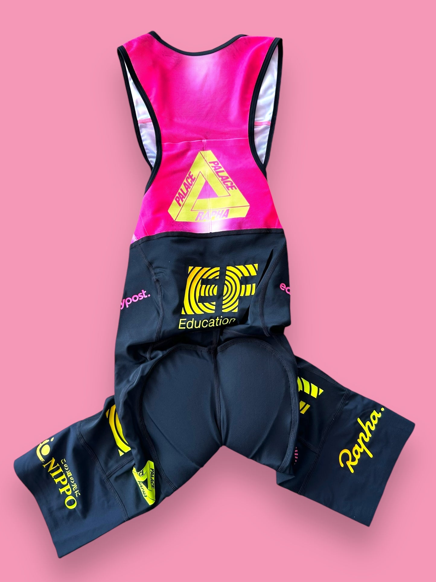 Rapha x Palace Bib Shorts - sizes S & XS | Tour de France | EF Education First Mens Special Edition | Pro Team Cycling Kit