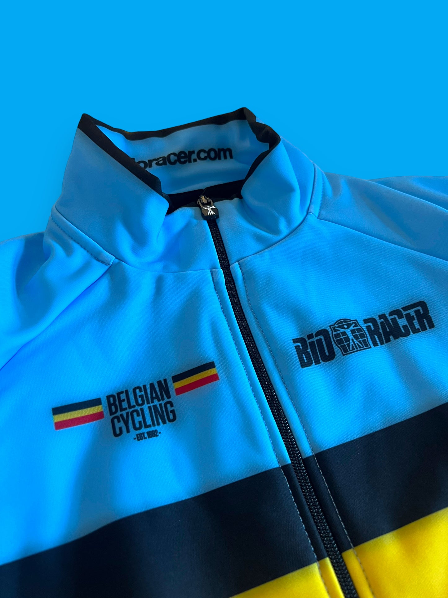 Winter Jersey Long Sleeve Thermal | Bioracer | Belgian National Team | Pro Cycling Kit