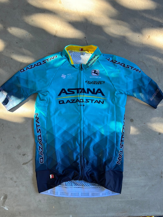 FRC Jersey Summer Short Sleeve Aero Jersey  | Giordana | Astana Qazaqstan | Pro-Issued Cycling Kit