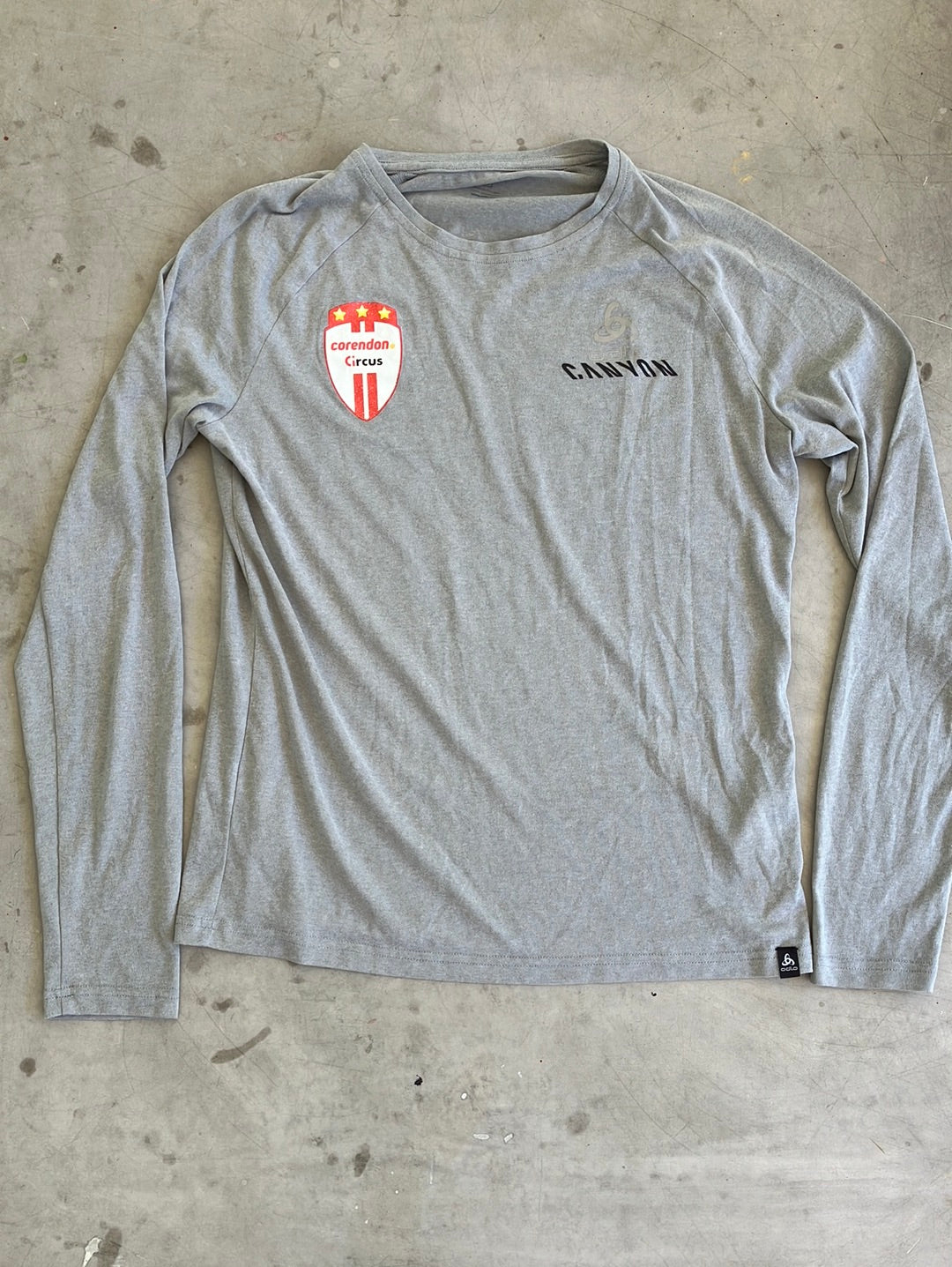 Casual Long Sleeve T-Shirt | Odlo | Corendo | Pro-Issued Casual Kit