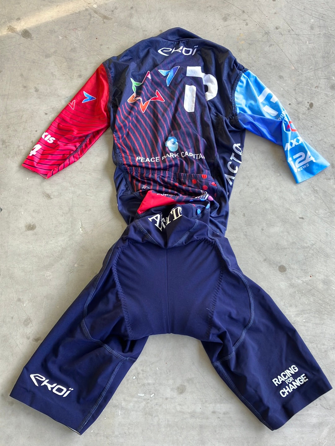 Aerosuit  - Limited Edition Giro D'italia Lightweight Aerodynamic Cycling Race Suit Skinsuit | Ekoi | Blue | Isreal Premier Tech IPT | Pro Cycling Kit