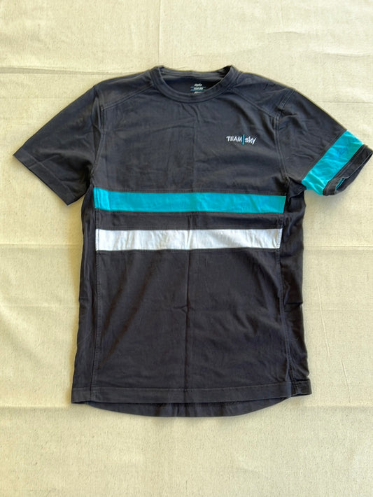 Casual T-Shirt Short Sleeve | Rapha | Team Sky | Pro Cycling Kit