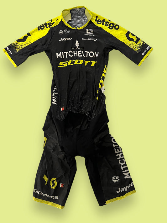 Road Suit 'FRC-Lyte' with Tour de France Numbers! | Giordana | Mitchelton Scott Pro Team | Pro Cycling Kit