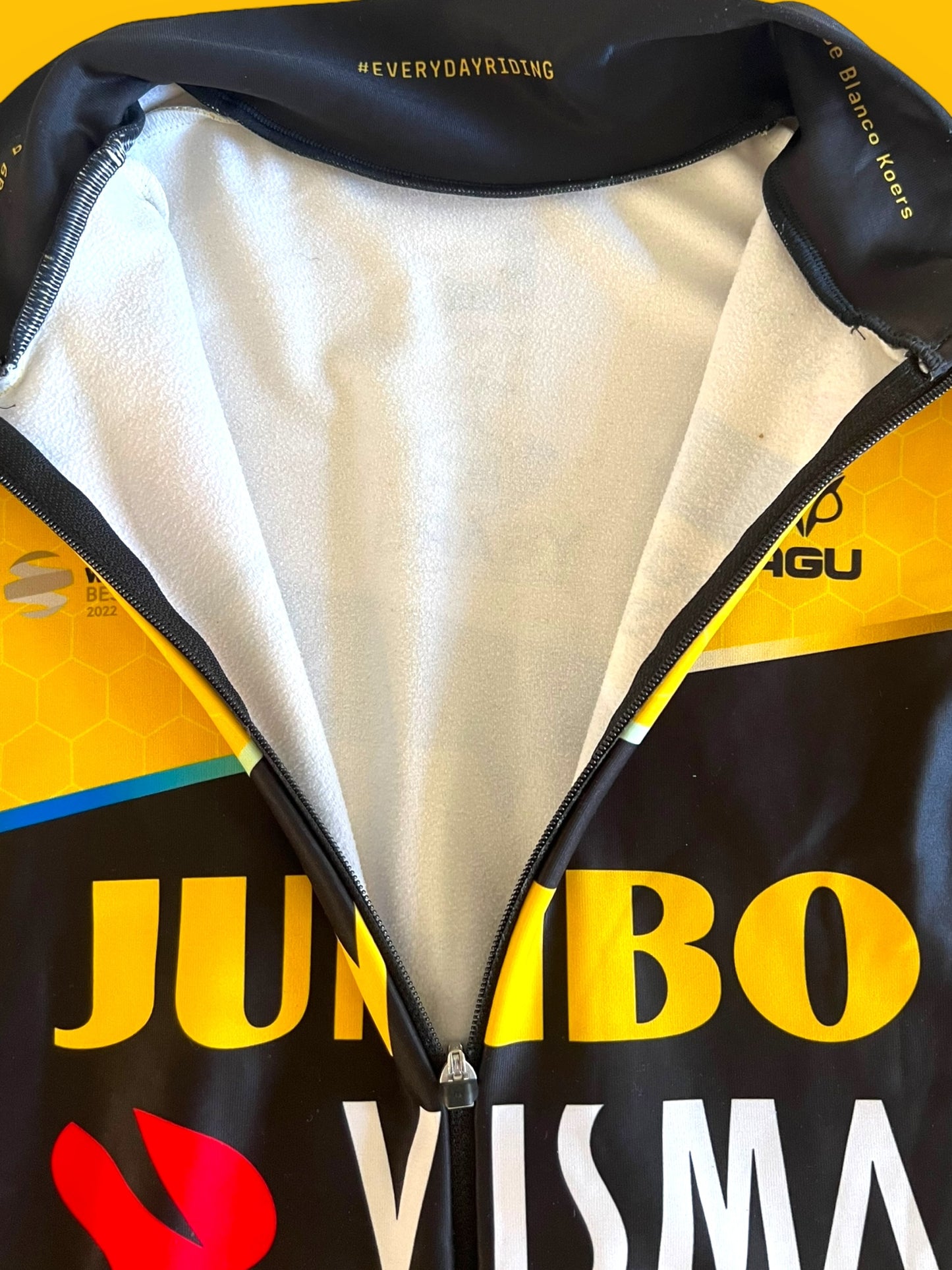 Short Sleeve Thermal Jersey | Agu | Jumbo Visma | Pro Cycling Kit