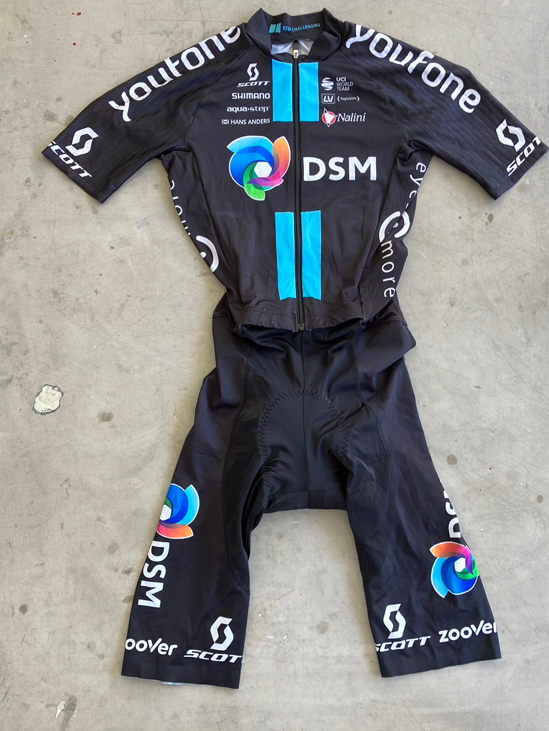 Road Suit | Nalini | DSM | Pro-Issued Cycling Kit