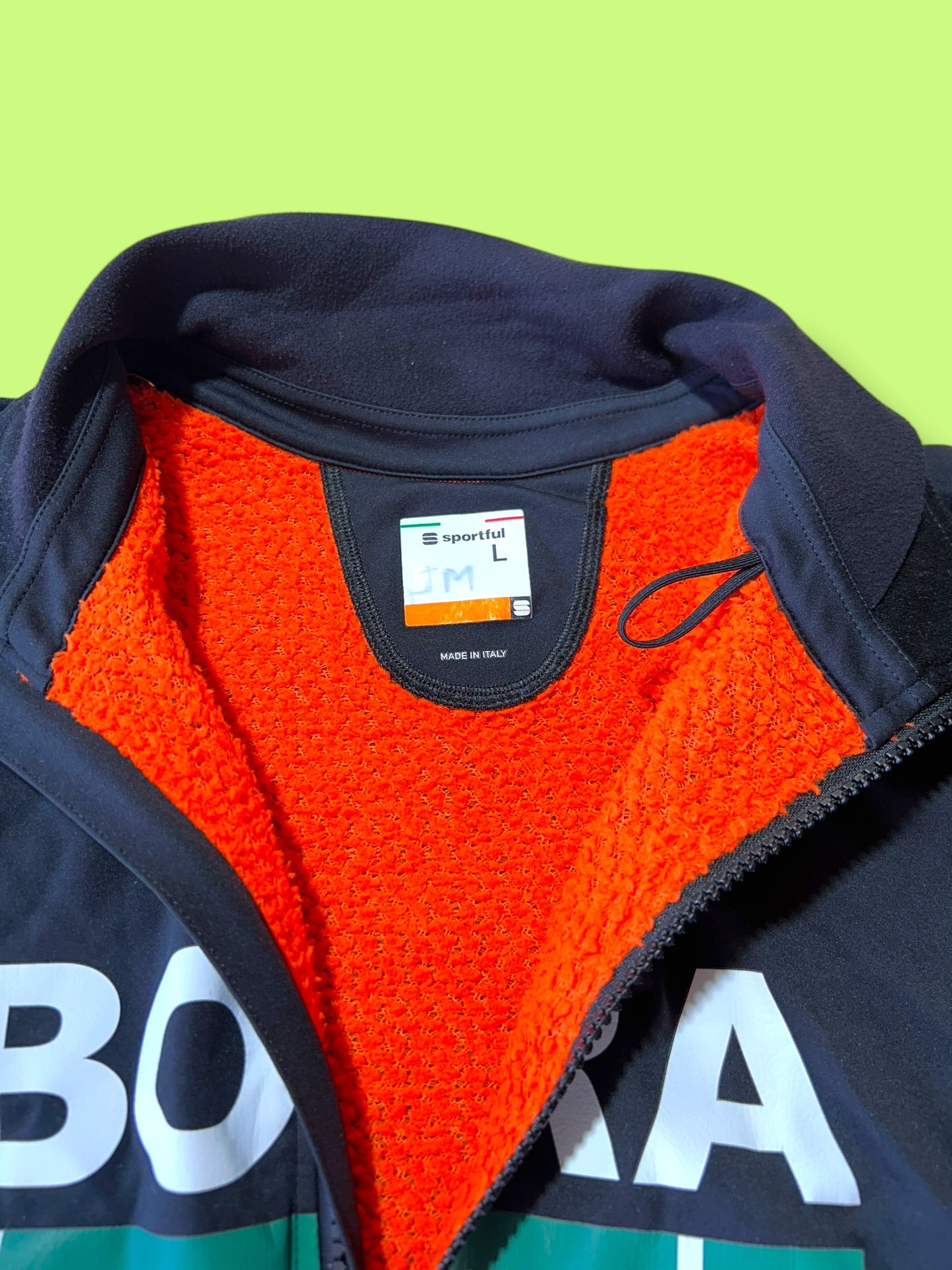 Pro Winter Jacket Thermal Deep Winter Team Issued| Sportful | Bora Hansgrohe| Pro Cycling Kit